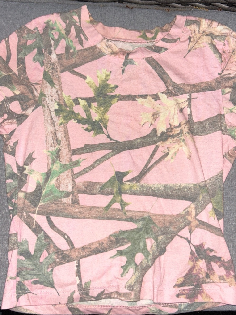 PacSun Pink Camo Short Sleeve Tee